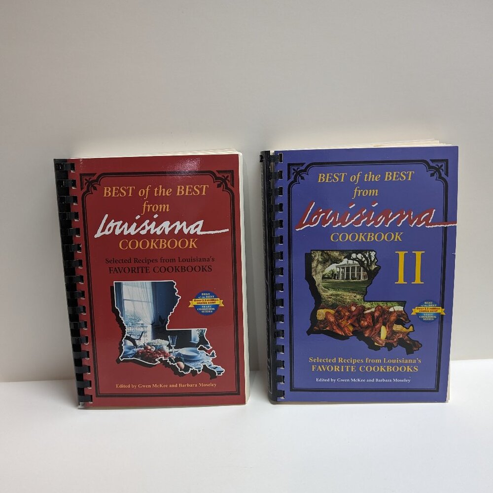 Best Of The Best From Louisiana Cook Book 1 & 2 Set